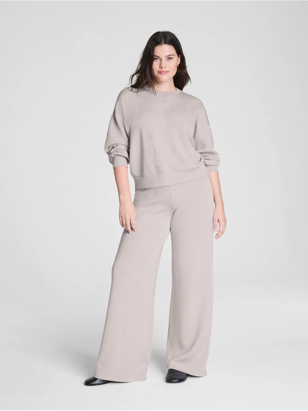 SPANX AirEssentials® Wide Leg Pant - NWT, French Gray